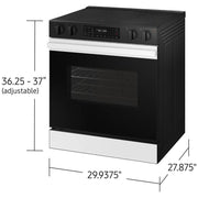 Samsung 6.3 cu. ft. Bespoke Smart Slide-In Electric Range NSE6DB830012/AA