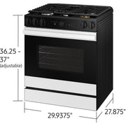 Samsung 6.0 cu. ft. Bespoke Smart Slide-In Gas Range NSG6DB870012/AA