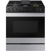 Samsung 6.0 cu. ft. Bespoke Smart Slide-In Gas Range NSG6DG8700SR/AA