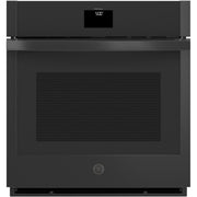 GE 27-inch, 4.3 cu. ft. Built-in Single Wall Oven with True European Convection JKS5000DVBB
