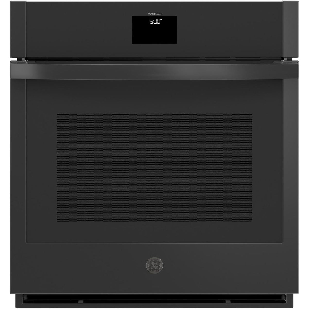 GE 27-inch, 4.3 cu. ft. Built-in Single Wall Oven with True European Convection JKS5000DVBB