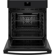 GE 27-inch, 4.3 cu. ft. Built-in Single Wall Oven with True European Convection JKS5000DVBB