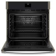 GE 30-inch, 5.0 cu. ft. built-in Single Wall Oven with True European Convection JTS5000EVES