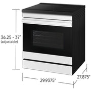 Samsung 6.3 cu. ft. Bespoke Smart Slide-In Induction Range NSI6DB950012/AA