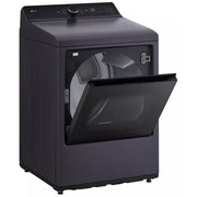 LG 7.3 cu. ft. Electric Dryer with EasyLoad™ Door and AI Sensing DLE8400BE