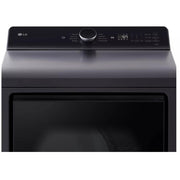 LG 7.3 cu. ft. Electric Dryer with EasyLoad™ Door and AI Sensing DLE8400BE