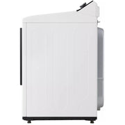 LG 7.3 cu. ft. Electric Dryer with EasyLoad™ Door and AI Sensing DLE8400WE