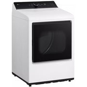 LG 7.3 cu. ft. Electric Dryer with EasyLoad™ Door and AI Sensing DLE8400WE