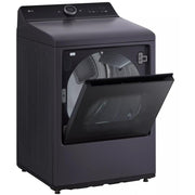 LG 7.3 cu. ft. Electric Dryer with EasyLoad™ Door and AI Sensing DLEX8600BE