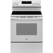 GE 30-inch Freestanding Electric Range GRF500PVWW