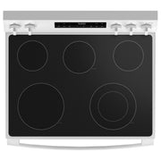 GE 30-inch Freestanding Electric Range GRF500PVWW