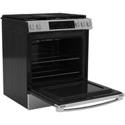 GE 30-inch Slide-in Gas Range with Griddle GGS500PVSS