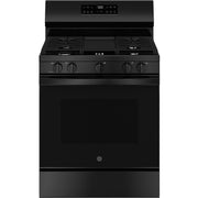 GE 30-inch Freestanding Gas Range with Center Oval Burner GGF500PVBB