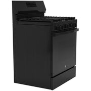GE 30-inch Freestanding Gas Range with Center Oval Burner GGF500PVBB