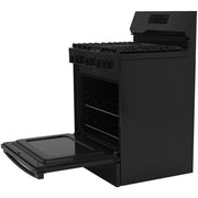 GE 30-inch Freestanding Gas Range with Center Oval Burner GGF500PVBB