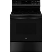 GE 30-inch Freestanding Electric Range GRF500PVBB