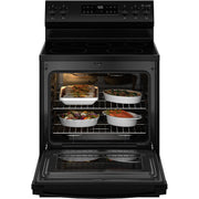 GE 30-inch Freestanding Electric Range GRF500PVBB
