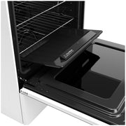 GE 30-inch Freestanding Electric Range with Convection Technology GRF600AVWW