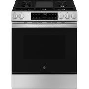 GE 30-inch Slide-in Gas Range with Griddle GGS500SVSS