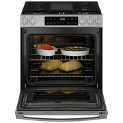GE 30-inch Slide-in Gas Range with Griddle GGS500SVSS