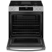 GE 30-inch Slide-in Gas Range with Griddle GGS500SVSS