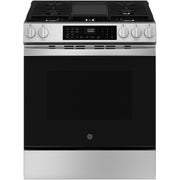 GE 30-inch Slide-in Gas Range with WiFi GGS600AVFS