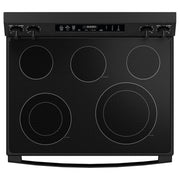 GE 30-inch Freestanding Electric Range with Convection Technology GRF600AVBB