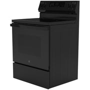GE 30-inch Freestanding Electric Range with Convection Technology GRF600AVBB