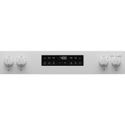 GE 30-inch Freestanding Electric Range with SmartHQ™ GRF400PVWW