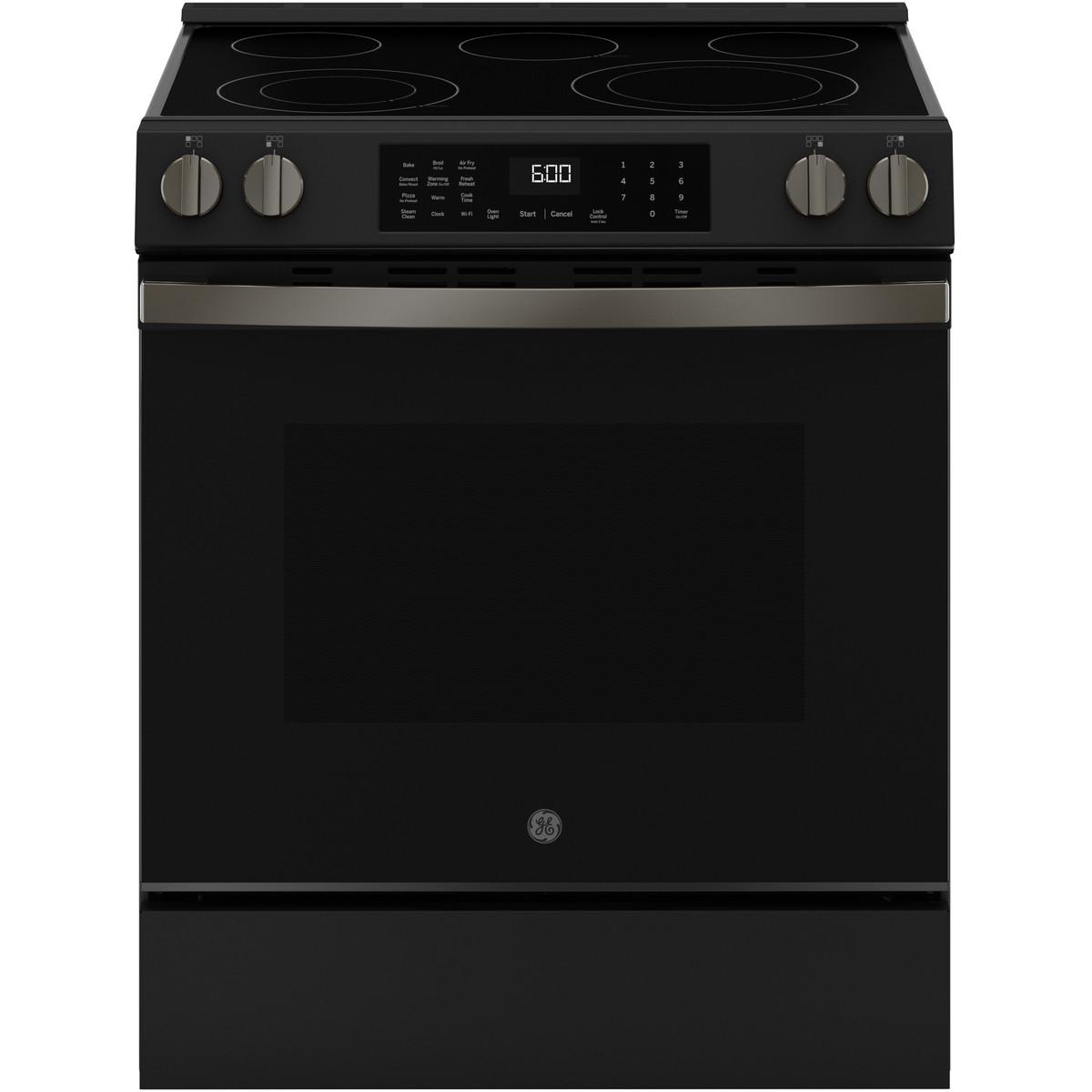 GE 30-inch Slide-in Electric Range with Convection Technology GRS600AVDS