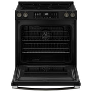 GE 30-inch Slide-in Electric Range with Convection Technology GRS600AVDS