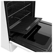 GE 30-inch Slide-in Electric Range with Convection Technology GRS600AVWW