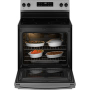 GE 30-inch Freestanding Electric Range with SmartHQ™ GRF400PVSS