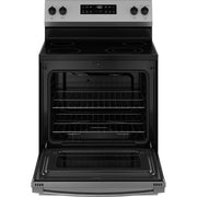 GE 30-inch Freestanding Electric Range with SmartHQ™ GRF400PVSS