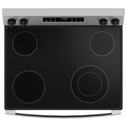 GE 30-inch Freestanding Electric Range with SmartHQ™ GRF400PVSS