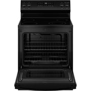 GE 30-inch Freestanding Electric Range with SmartHQ™ GRF400PVBB