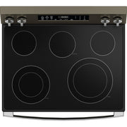 GE 30-inch Freestanding Electric Range with Convection Technology GRF600AVES