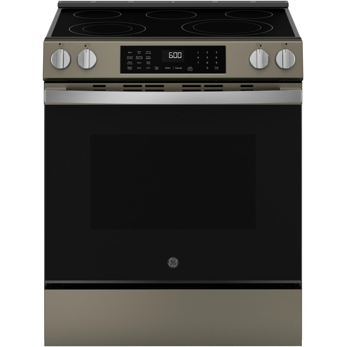 GE 30-inch Slide-in Electric Range with Convection Technology GRS600AVES