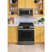 GE 30-inch Slide-in Electric Range with Convection Technology GRS600AVES