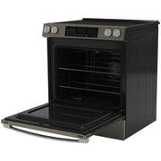 GE 30-inch Slide-in Electric Range with Convection Technology GRS600AVES
