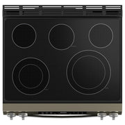 GE 30-inch Slide-in Electric Range with Convection Technology GRS600AVES