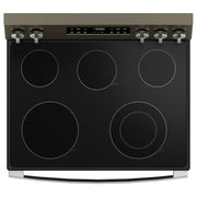 GE 30-inch Freestanding Electric Range GRF500PVES
