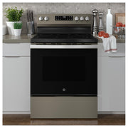 GE 30-inch Freestanding Electric Range GRF500PVES