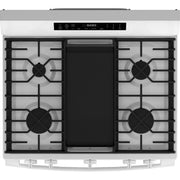 GE 30-inch Freestanding Gas Range with Convection Technology GGF600AVWW