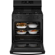 GE 30-inch Freestanding Gas Range with Convection Technology GGF600AVBB