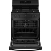 GE 30-inch Freestanding Gas Range with Convection Technology GGF600AVBB