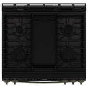 GE 30-inch Slide-in Gas Range with WiFi GGS600AVDS