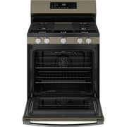GE 30-inch Freestanding Gas Range with Convection Technology GGF600AVES