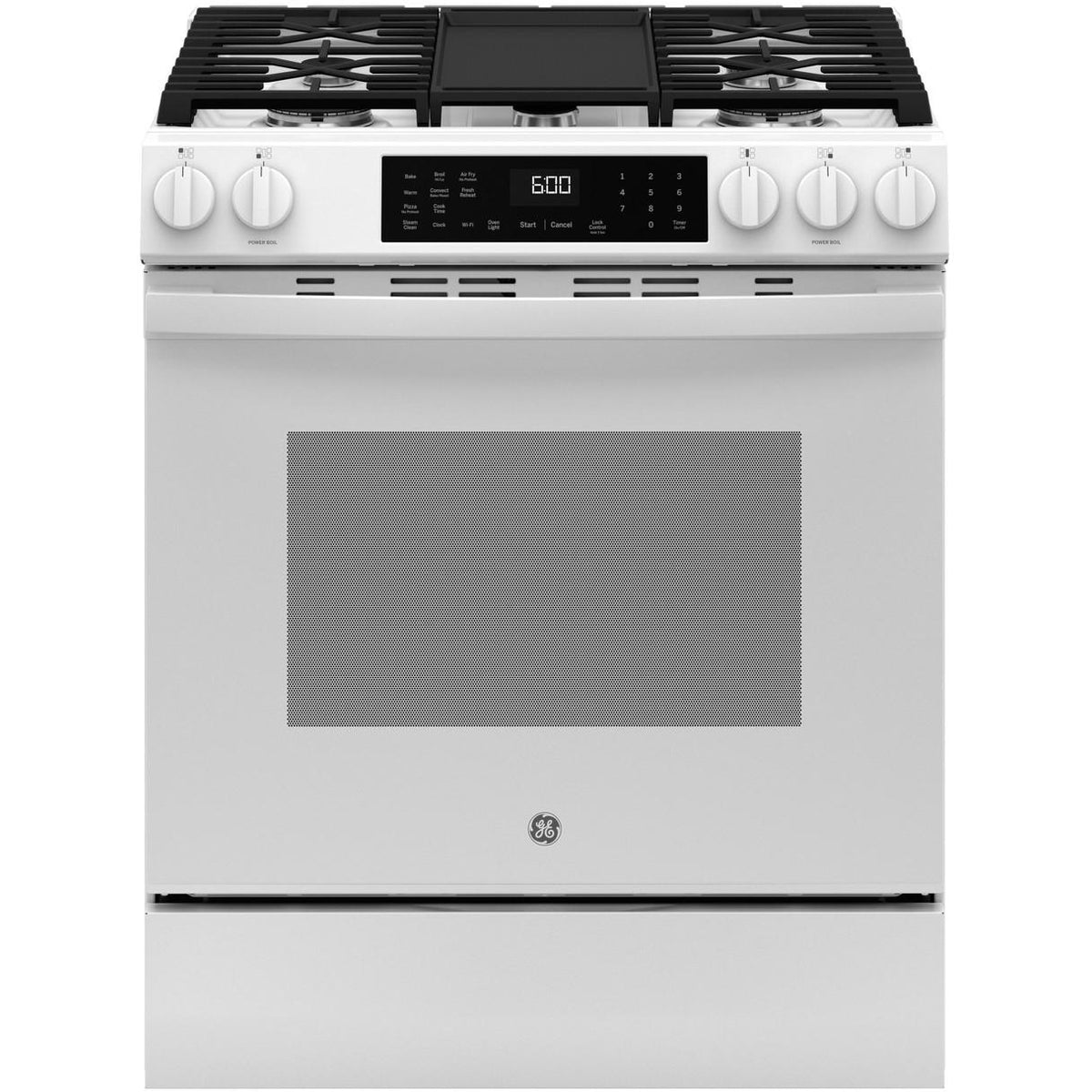 GE 30-inch Slide-in Gas Range with WiFi GGS600AVWW