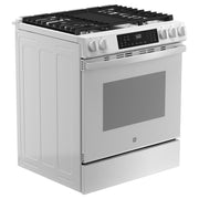 GE 30-inch Slide-in Gas Range with WiFi GGS600AVWW